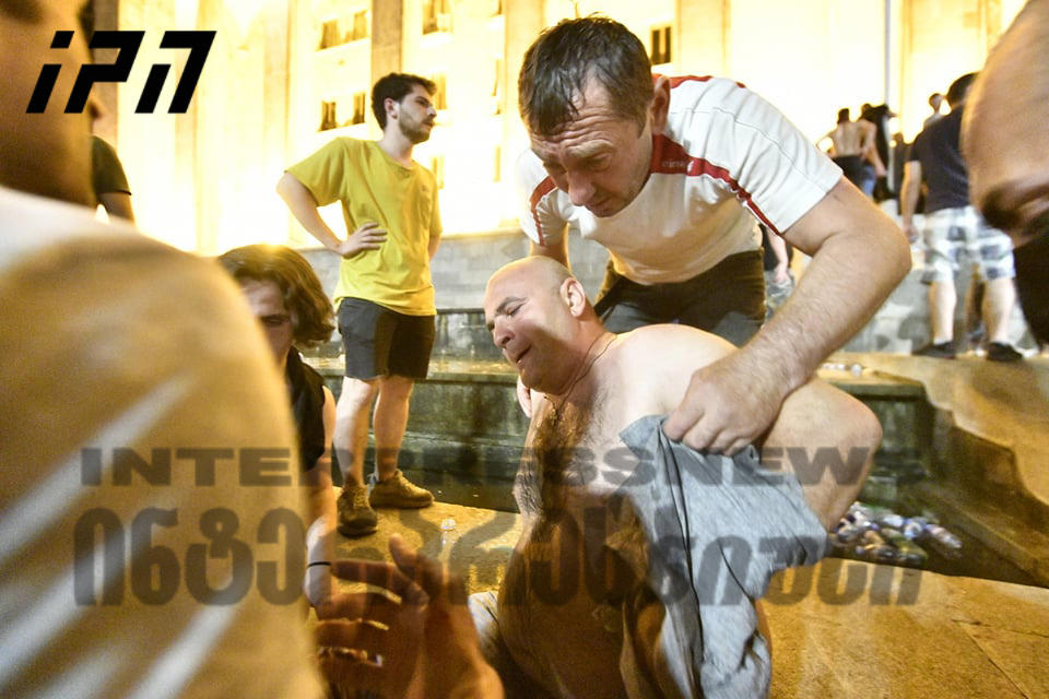 Dozens of citizens  injured by rubber bullets